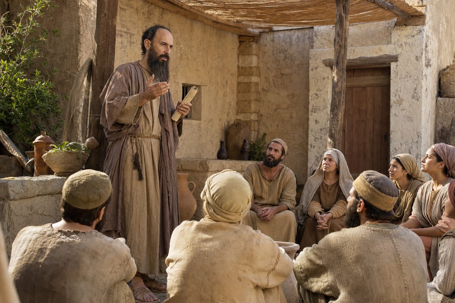 Image photoréaliste, La vie, les exploits et les souffrances du saint glorieux et tout-puissant apôtre suprême Paul, calendrier orthodoxe, 2026-07-12, saint_life Image photoréaliste, La vie, les exploits et les souffrances du saint glorieux et tout-puissant apôtre suprême Paul, calendrier orthodoxe, 2026-07-12, saint_life